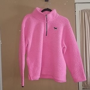 PINK Sherpa Seeatshirt